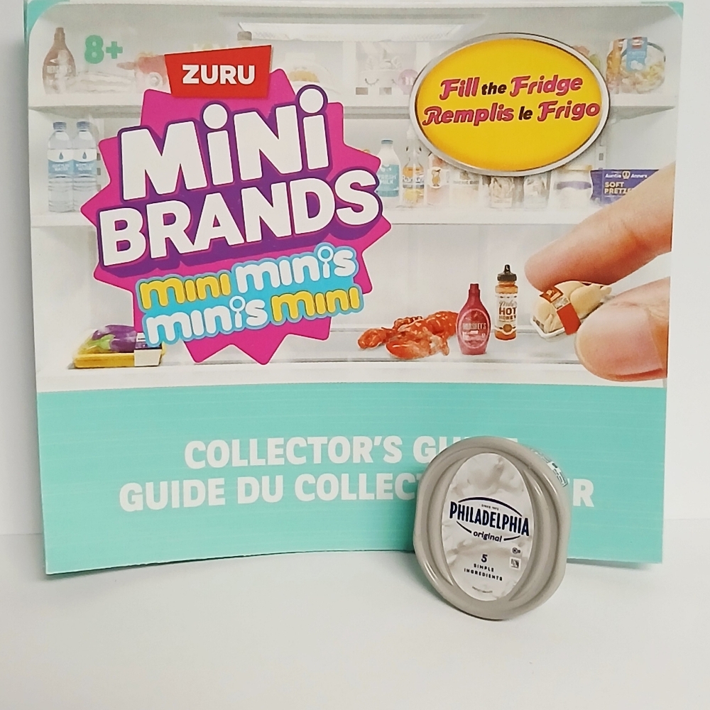 Zuru Mini Brands Fill The Fridge Philadelphia Cream Cheese